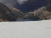 Laguna Verde as seen from the top of the Humboldt Glacier